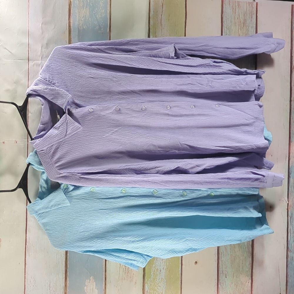 Blair Button Downs Lot Of 2 - image 1
